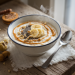 Start your day with a protein-packed peanut butter porridge! Creamy oats, nutty flavour, and customisable toppings—healthy, delicious, and ready in 10 minutes. 🥜🍯
